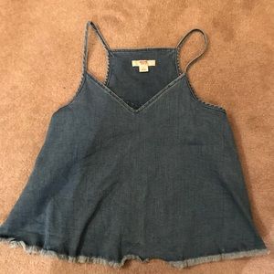 Mossimo denim tank top